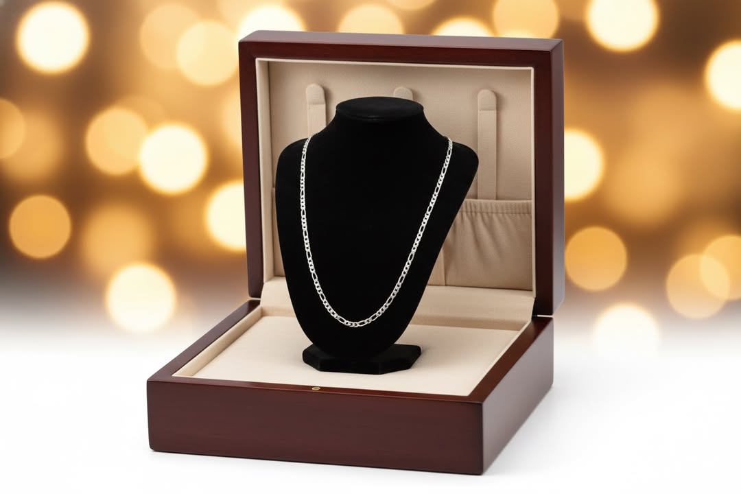 pure men silver chain